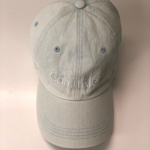 Calvin Klein Washed Denim Ball Cap